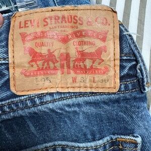 Levi's Blue Denim Jeans Iconic Style